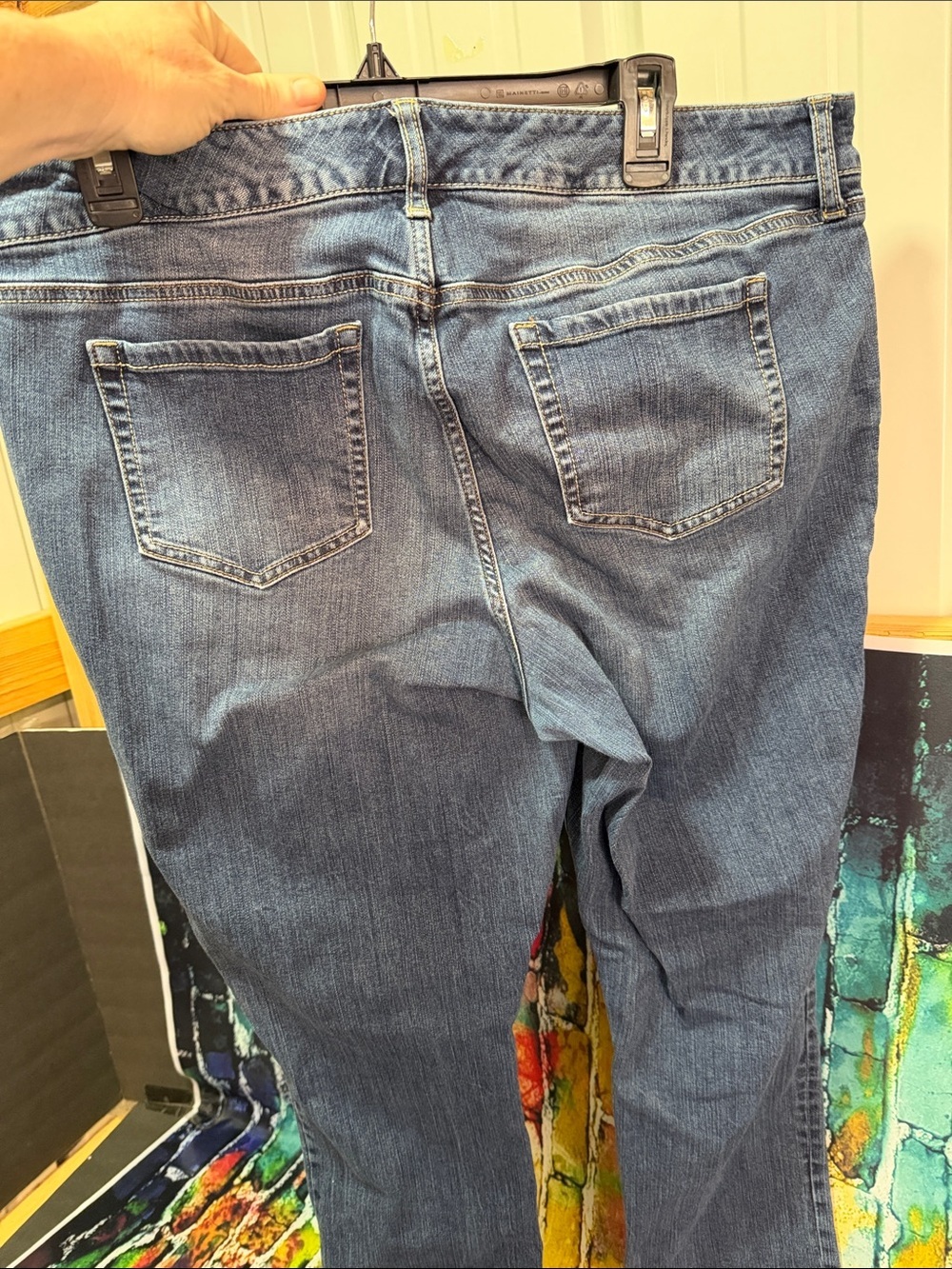 torrid Dark Blue Skinny Jeans plus size 16R - Picture 2 of 10